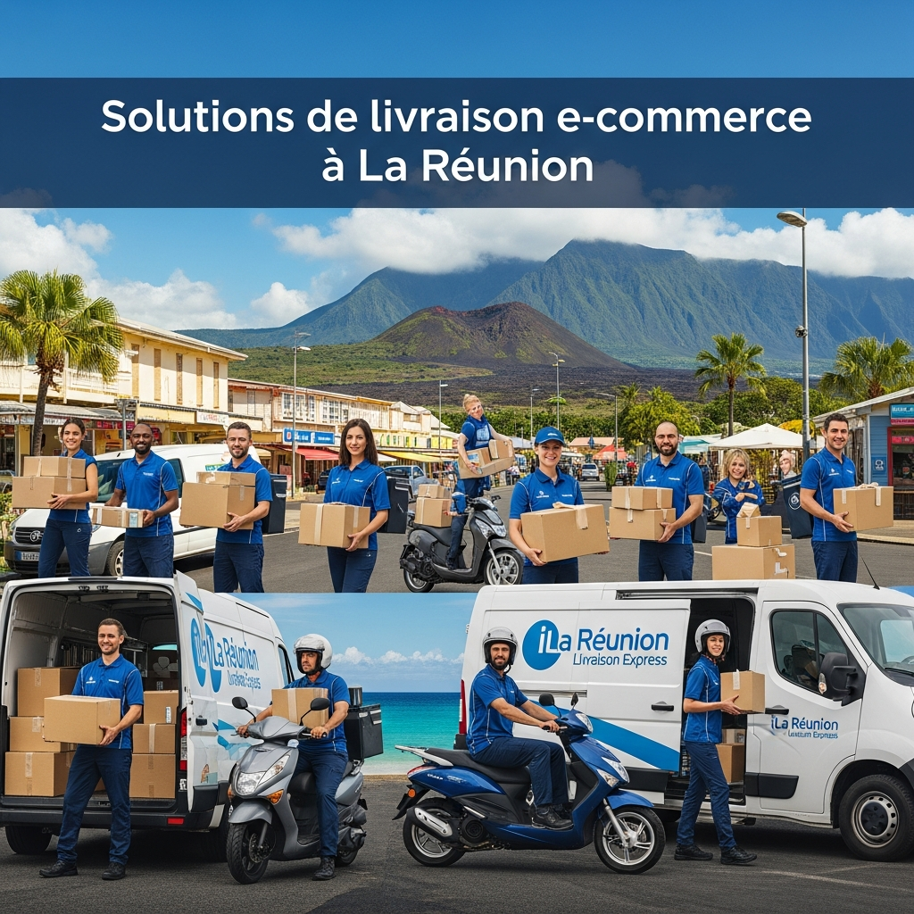 Solutions de livraison e-commerce à La Réunion